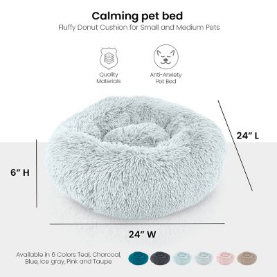 Image showing  Super Luxe Donut Pet Bed