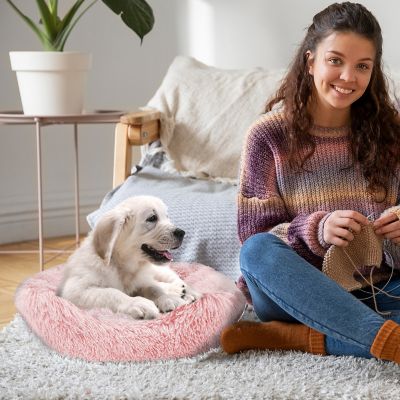 Image showing 5 th Precious Tails Super Luxe Cuddler Pet Bed