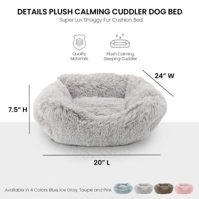 Image showing  Super Luxe Cuddler Pet Bed