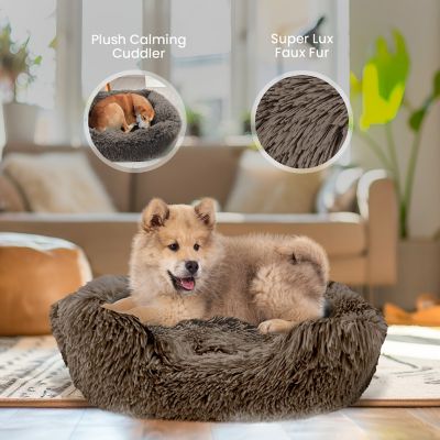 Image showing 2 th Precious Tails Super Luxe Cuddler Pet Bed
