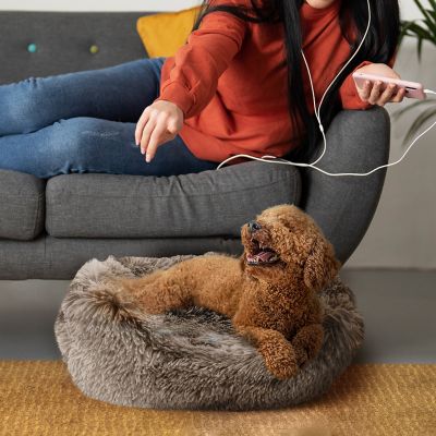 Image showing 3 th Precious Tails Super Luxe Cuddler Pet Bed