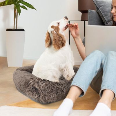 Image showing 4 th Precious Tails Super Luxe Cuddler Pet Bed