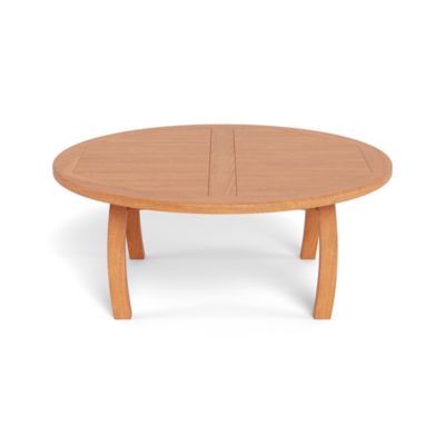 Image showing  40 in. Jakarta Round Teak Outdoor Coffee Table