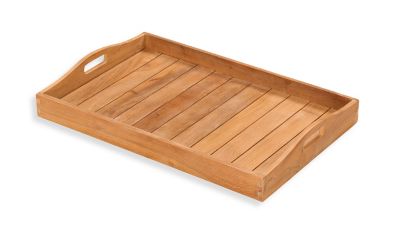 Tortuga Outdoor Jakarta Teak Wood Serving Tray