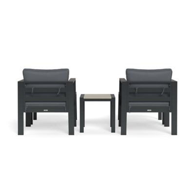 Image showing  5 pc. Lakeview Aluminum Outdoor Bistro Set