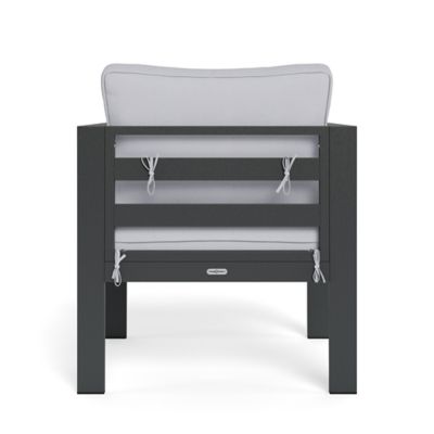 Image showing  Lakeview Aluminum Outdoor Lounge Chair, Gray