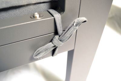 Image showing  Lakeview Aluminum Outdoor Lounge Chair, Navy