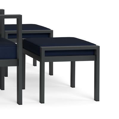 Image showing 3 th Tortuga Outdoor Lakeview Aluminum Outdoor Ottoman