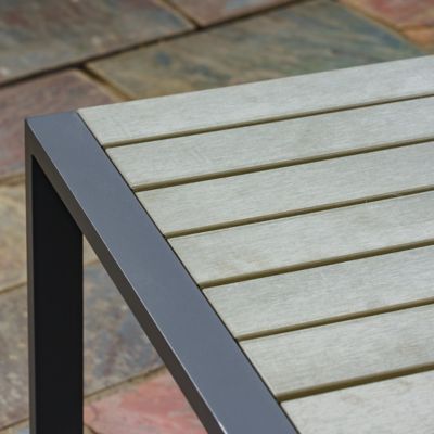 Image showing  Lakeview Square Aluminum Outdoor Side Table
