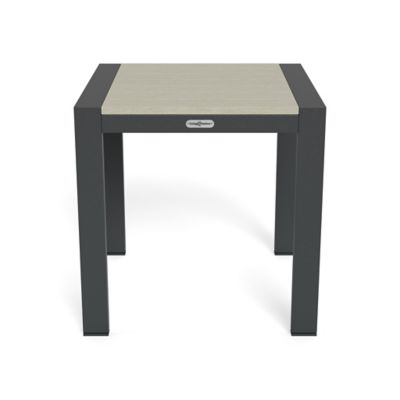 Image showing 5 th Tortuga Outdoor Lakeview Square Aluminum Outdoor Side Table