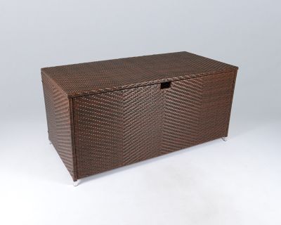 Tortuga Outdoor Large Wicker Storage Deck Box