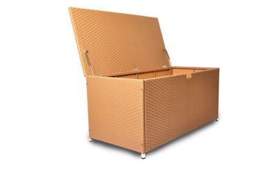 Image showing  Large Wicker Storage Deck Box