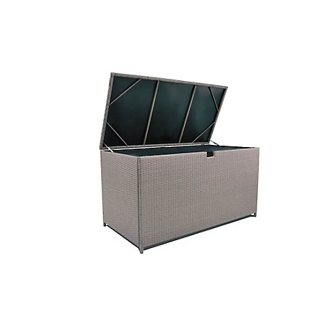 Tortuga Outdoor Large Wicker Storage Deck Box