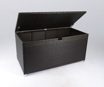 Image showing  Large Wicker Storage Deck Box