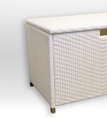 Image showing  Large Wicker Storage Deck Box