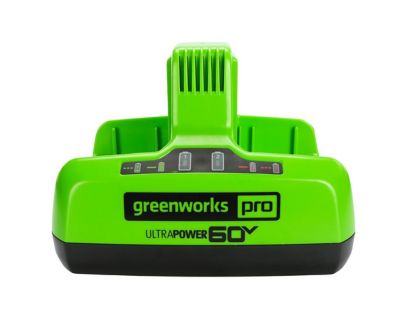 Image showing 7 th Greenworks 6A 60V UltraPower Lithium-Ion Dual-Port Battery Charger