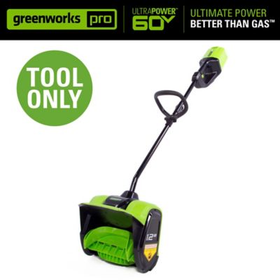 Greenworks Pro 12 in. 60V Cordless Snow Shovel, Battery and Charger Not Included