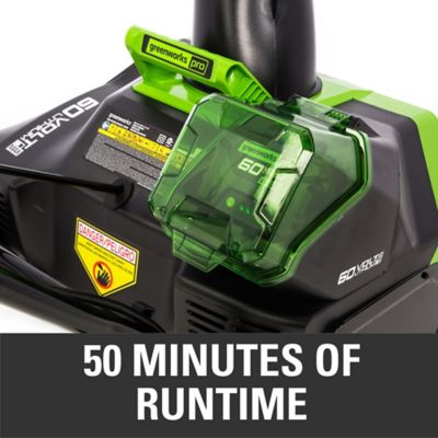 Image showing  20 in. 60V Single-Stage Cordless Snow Blower, Battery and Charger Not Included