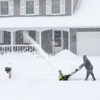Image showing  Pro 22 in. 60V Single-Stage Cordless Snow Blower, Battery and Charger Included