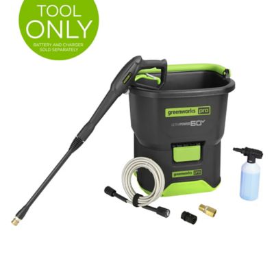 Greenworks 60V 1800 PSI 1.0 GPM Cold Water Cordless Battery Pressure Washer, Tool Only