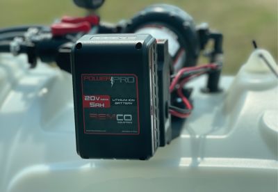 Image showing  PowerPro 20V Lithium Ion Wireless Pump Power Pack