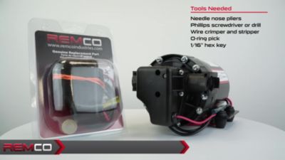 Image showing  Replacement Pressure Switch and Relay for FatBoy Sprayer Pumps, 45-75 PSI Pressure Setting