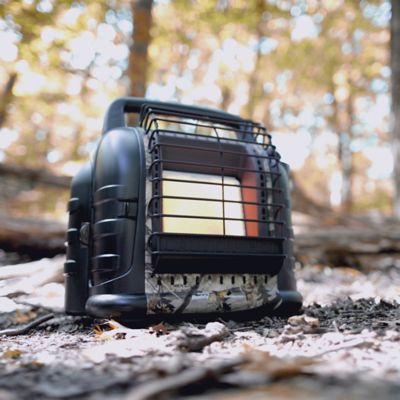 Image showing 6 th Mr. Heater 12,000 BTU Hunting Buddy Portable Radiant Propane Heater (Camo) Canada/Massachusetts