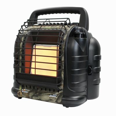 Image showing 7 th Mr. Heater 12,000 BTU Hunting Buddy Portable Radiant Propane Heater (Camo) Canada/Massachusetts