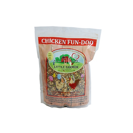 Little Farmer Products Chicken Fun-Doo Non-GMO Soy-Free Chicken Treats, 3 lb.