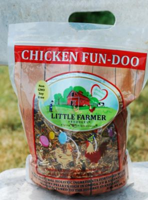 Image showing 6 th Little Farmer Products Chicken Fun-Doo Non-GMO Soy-Free Chicken Treats, 3 lb.