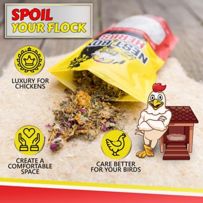 Image showing  Organic Nest Box Herbs for Hens, 6 oz.