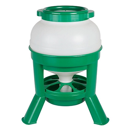 My Favorite Chicken 25 lb. Poultry Hopper Feeder with Legs