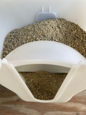 Image showing 5 th My Favorite Chicken 5 lb. V-Feedr No Waste Poultry Feeder