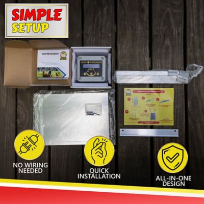 Image showing  Automatic Chicken Coop Door Opener with Metal Door, CDMDK