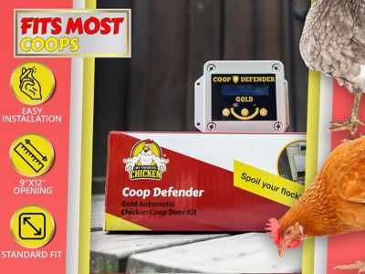 Image showing 6 th Coop Defender Automatic Chicken Coop Door Opener with Metal Door, CDMDK