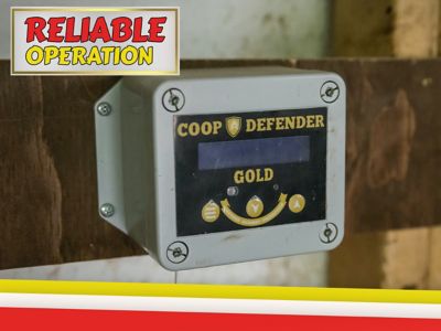 Image showing 8 th Coop Defender Automatic Chicken Coop Door Opener with Metal Door, CDMDK