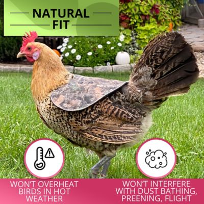 Image showing 8 th The Chicken Chick Hen Mating Saddle, Standard, Camouflage