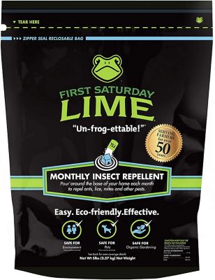 First Saturday Lime 5 lb. Natural Monthly Pest Insect Repellent