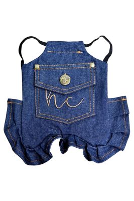 Hen Couture Hen Saddle, Denim with Pocket