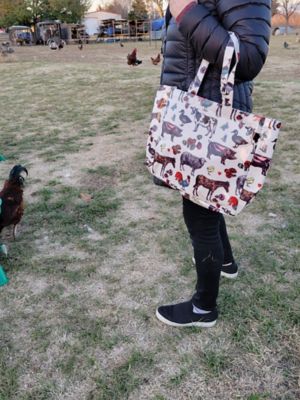 Image showing  Farm Country Girl PVC Tote Bag