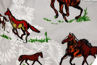 Image showing 1 th Fluffy Layers Farm Country Girl PCV Cosmetic Bag