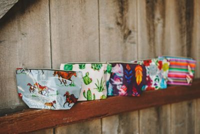 Image showing 3 th Fluffy Layers Farm Country Girl PCV Cosmetic Bag