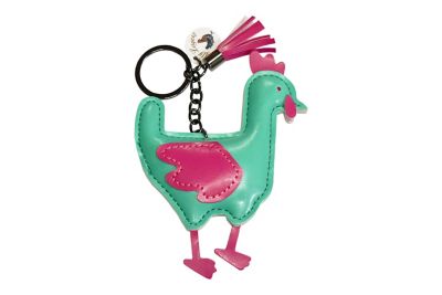 Fluffy Layers Farm Frenzy Chicken Keychain