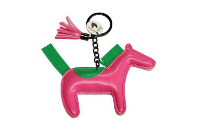 Fluffy Layers Farm Frenzy Horse Keychain