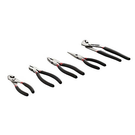 Buy ECONOMY PLIERS SET WITH CASE (5 PCS) in New Zealand - G&A Warburtons