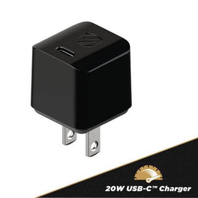 Image showing  Powervolt PD20 Mini Cube USB-C Fast Charger Power Delivery Portable Charger