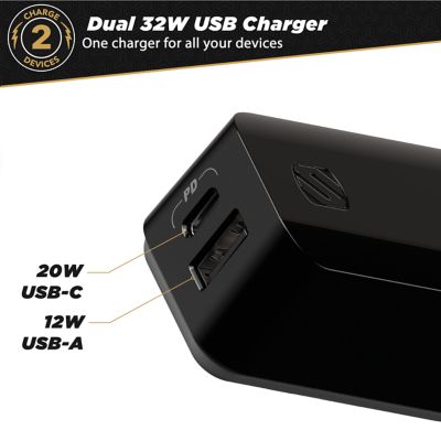 Image showing  PowerVolt 32W Certified USB Fast Wall Charger Power