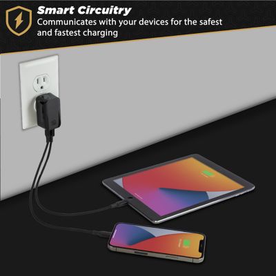Image showing  PowerVolt 32W Certified USB Fast Wall Charger Power