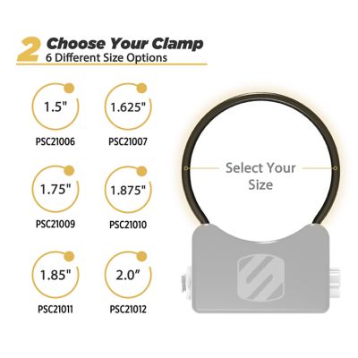 Image showing  BaseClamp Tube GoPro/Camera Mount, 1.85 in.