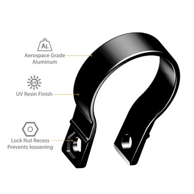 Image showing  BaseClamp Tube GoPro/Camera Mount, 1.875 in.